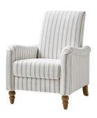 Striped Farmhouse Recliner