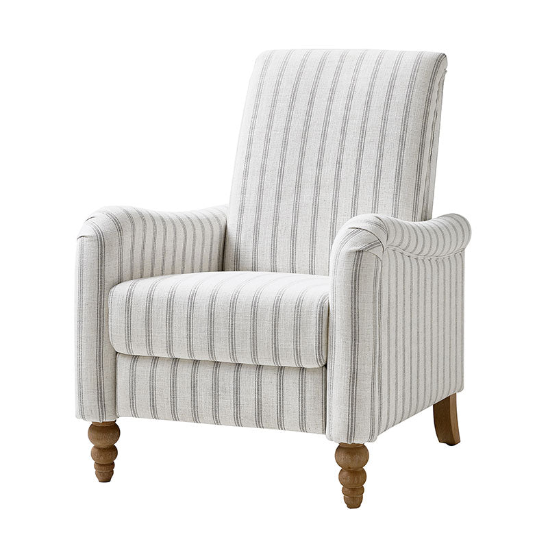 Striped Farmhouse Recliner