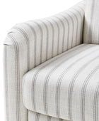 Striped Farmhouse Recliner