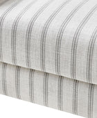 Striped Farmhouse Recliner