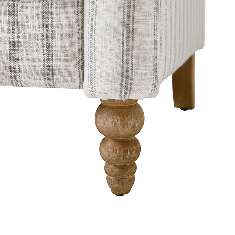 Striped Farmhouse Recliner