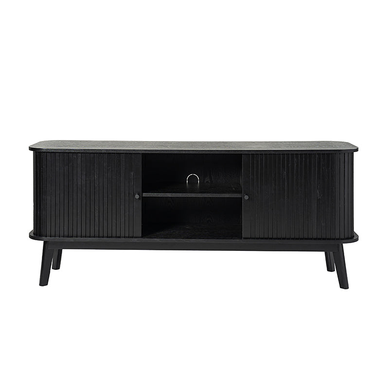 David 65" Modern Hidden Space Sliding Door TV Stand