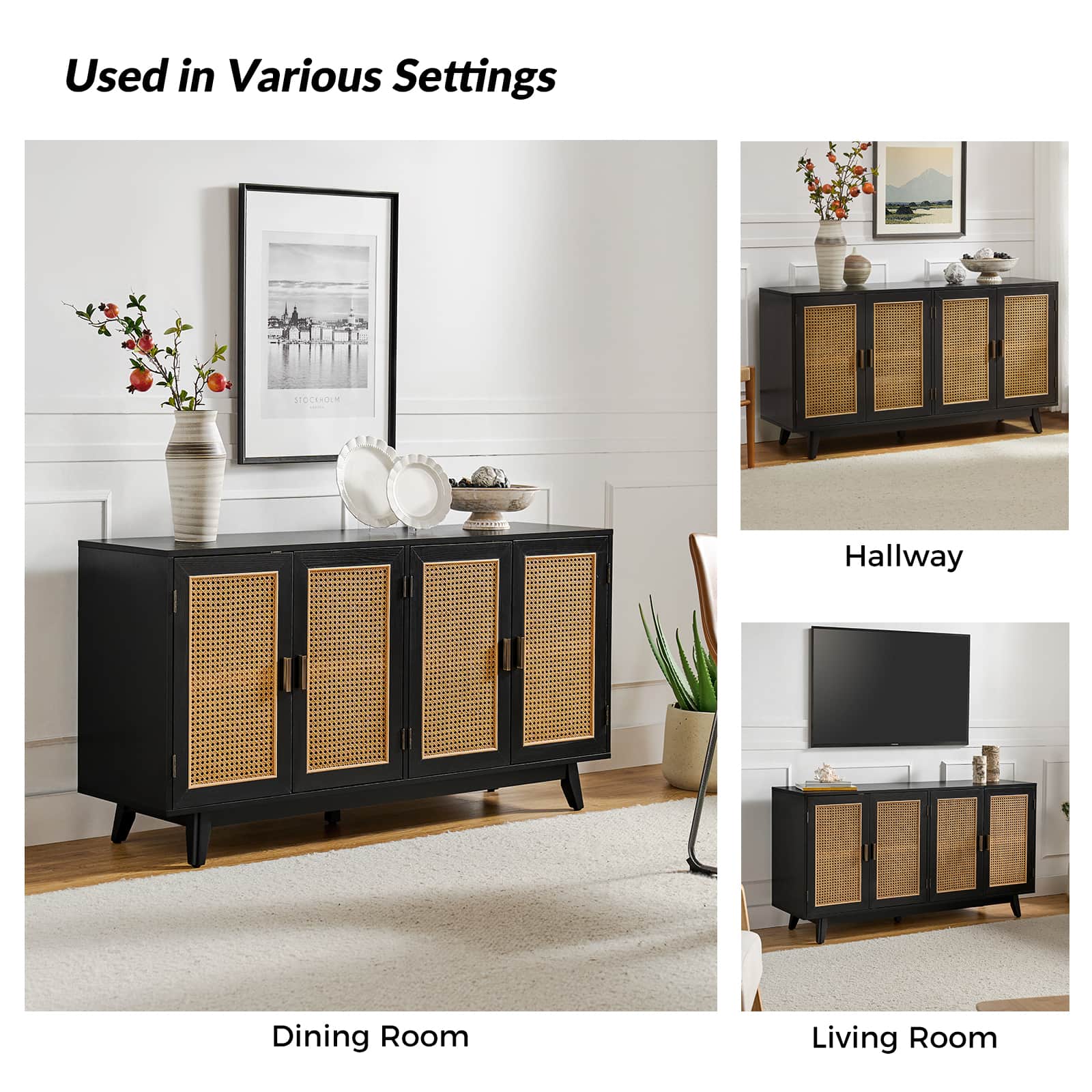 Black tv stand for 65 inch tv online