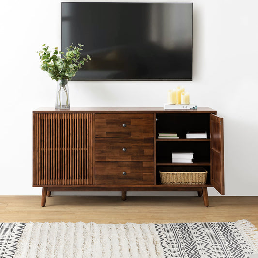 Chris 58" Wide 3 Drawer Sideboard
