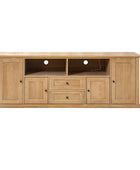 Edenia Traditional Storage TV Stand with Built-in Outlets