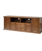 Edenia Traditional Storage TV Stand with Built-in Outlets