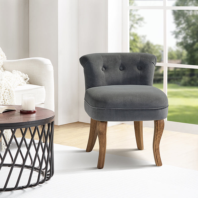 Vanity Upholster Stool Upholstered Vanity Stool Shop Moises Velvet