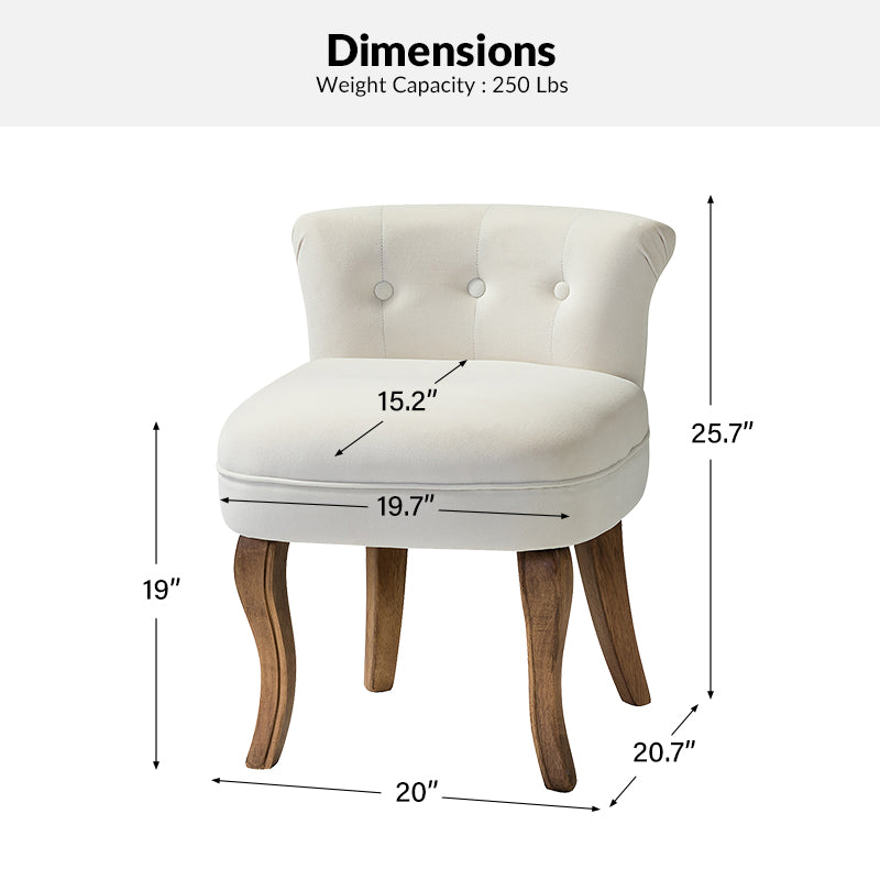 Small vanity seat online