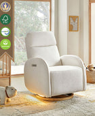 Cuddle Electric Nursery Swivel Chair