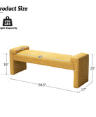 Vittoriano Upholstered Bench