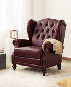 Raquel Genuine Leather Armchair with Sturdy Construction