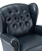 Raquel Genuine Leather Armchair with Sturdy Construction