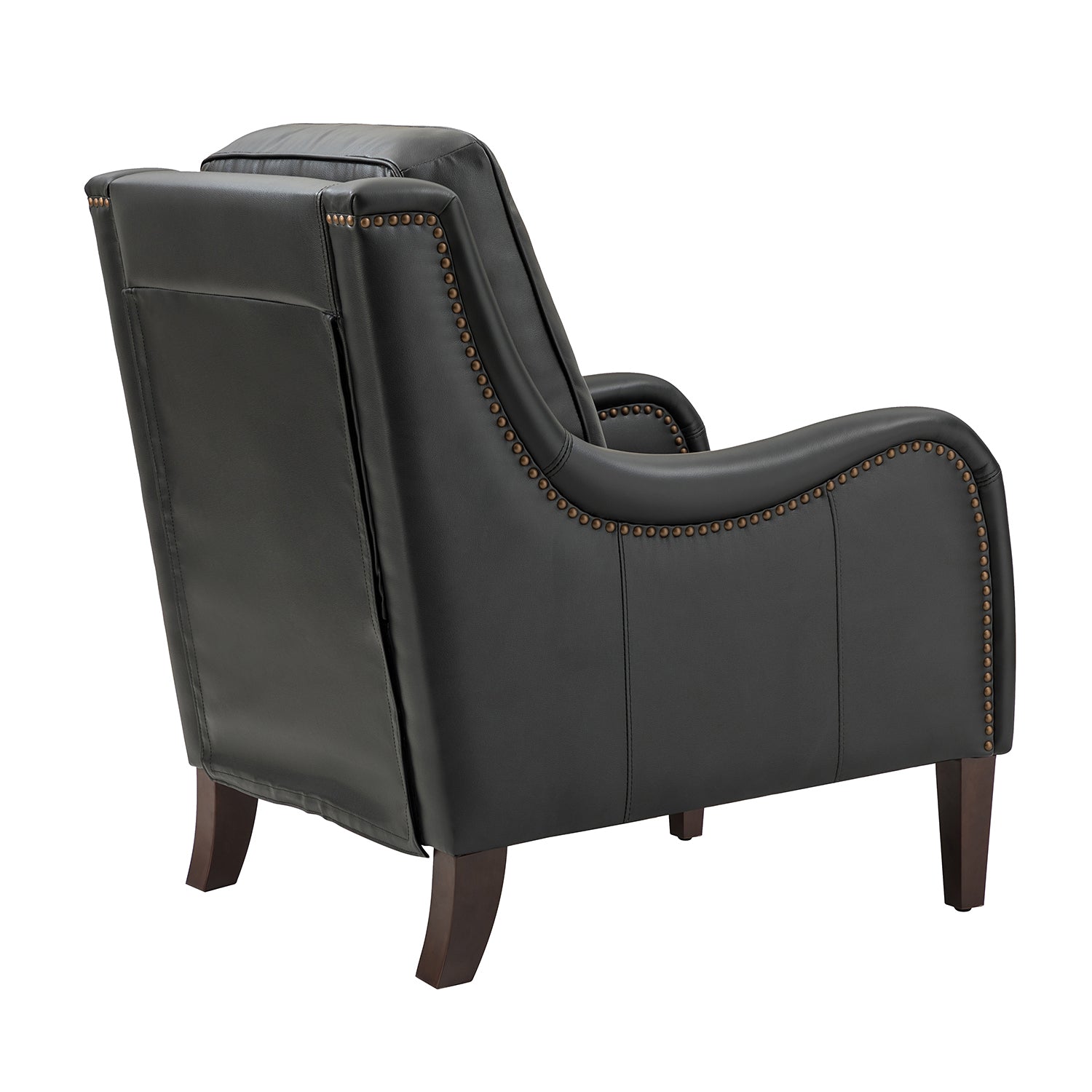 Patricio 27.56" Wide  Genuine Leather Armchair