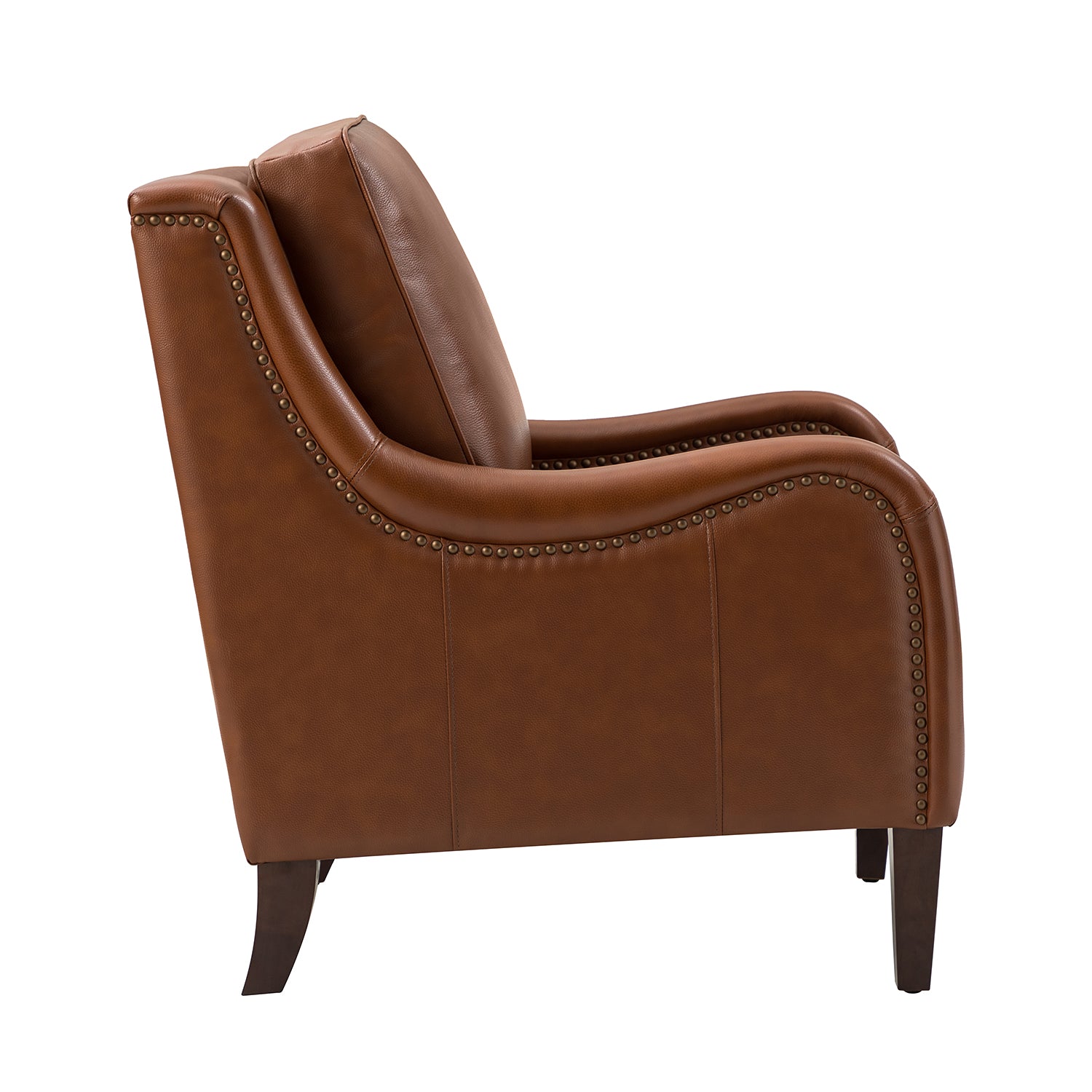 Patricio 27.56" Wide  Genuine Leather Armchair