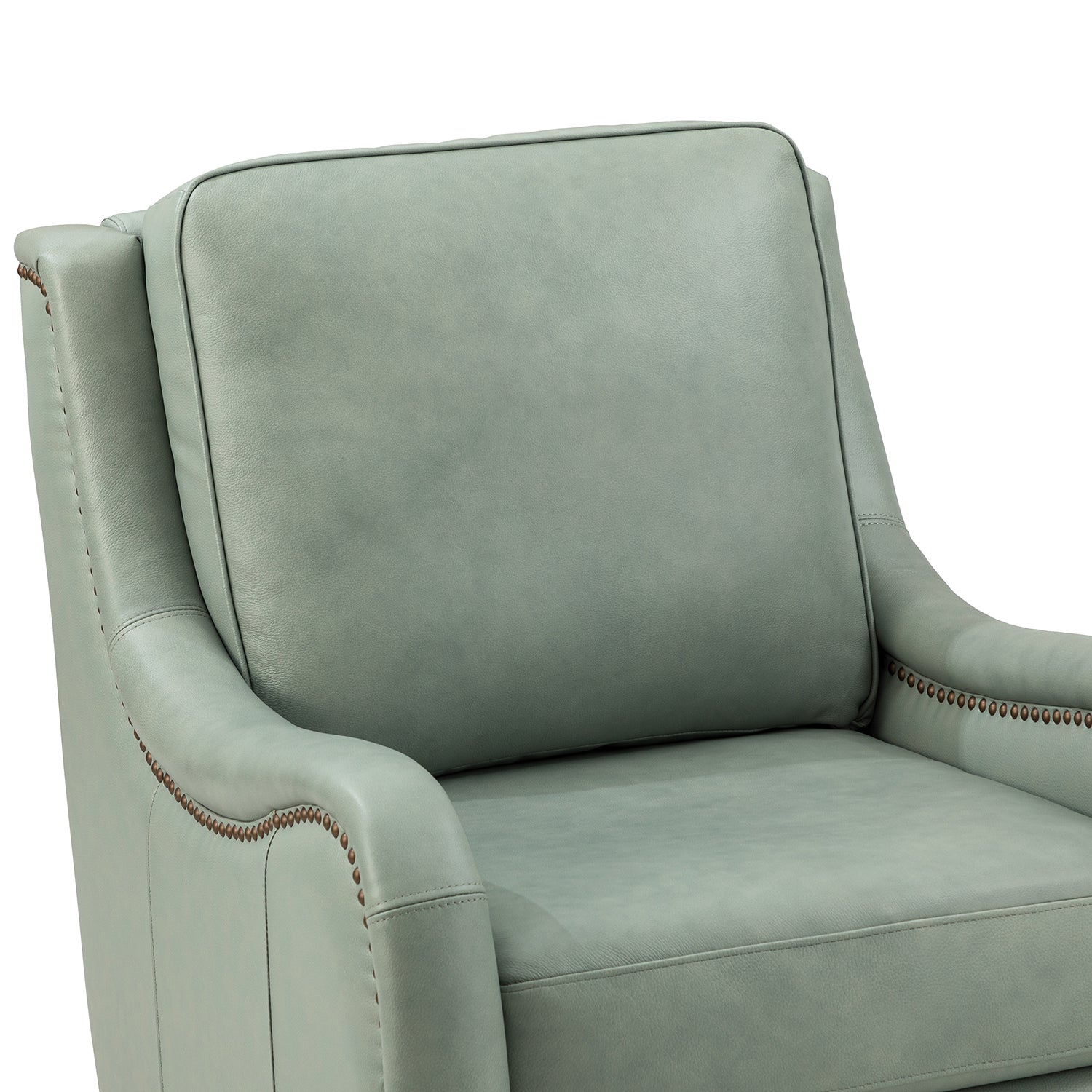 Patricio 27.56" Wide  Genuine Leather Armchair