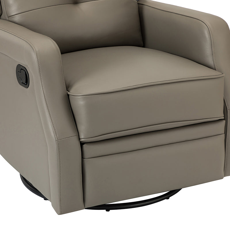 Finchley leather deals swivel rocker recliner