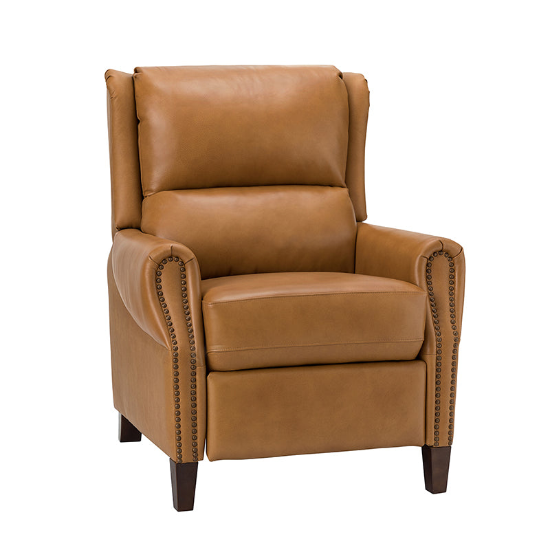 Rosaura 32.68" Wide Genuine Leather Manual Recliner