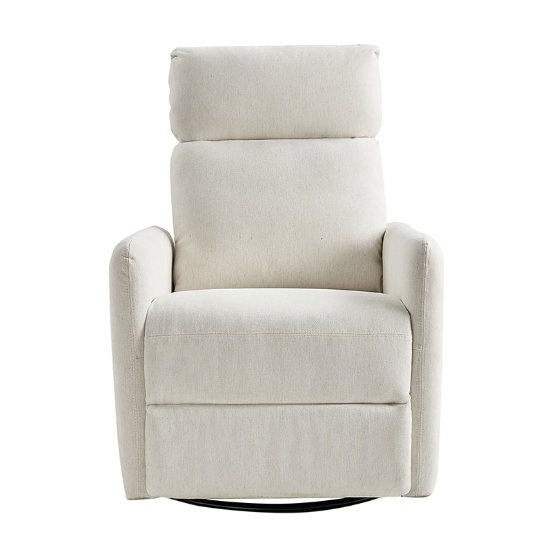 Jessie Mid-century Manual Swivel Recliner