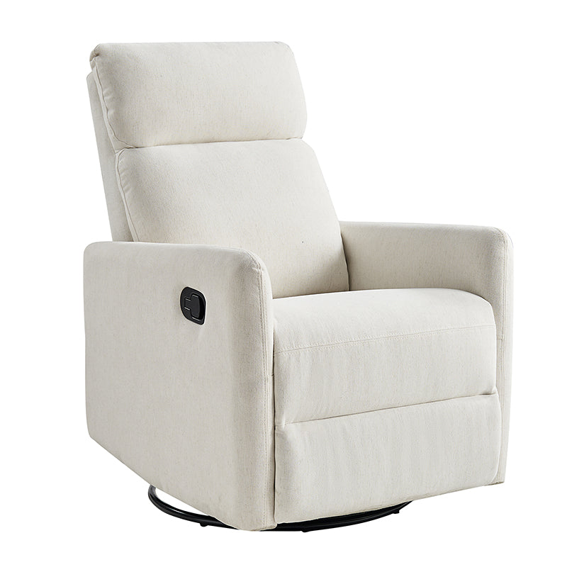 Jessie Mid-century Manual Swivel Recliner