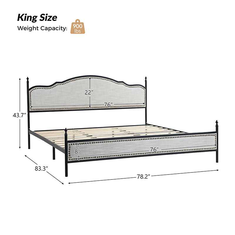 Grabiel 78.2" Bed-King