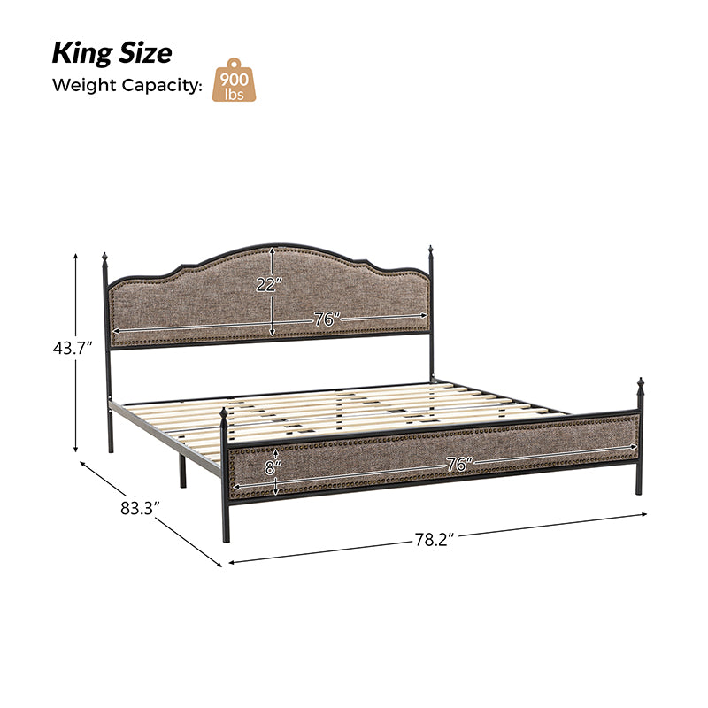 Grabiel 78.2" Bed-King