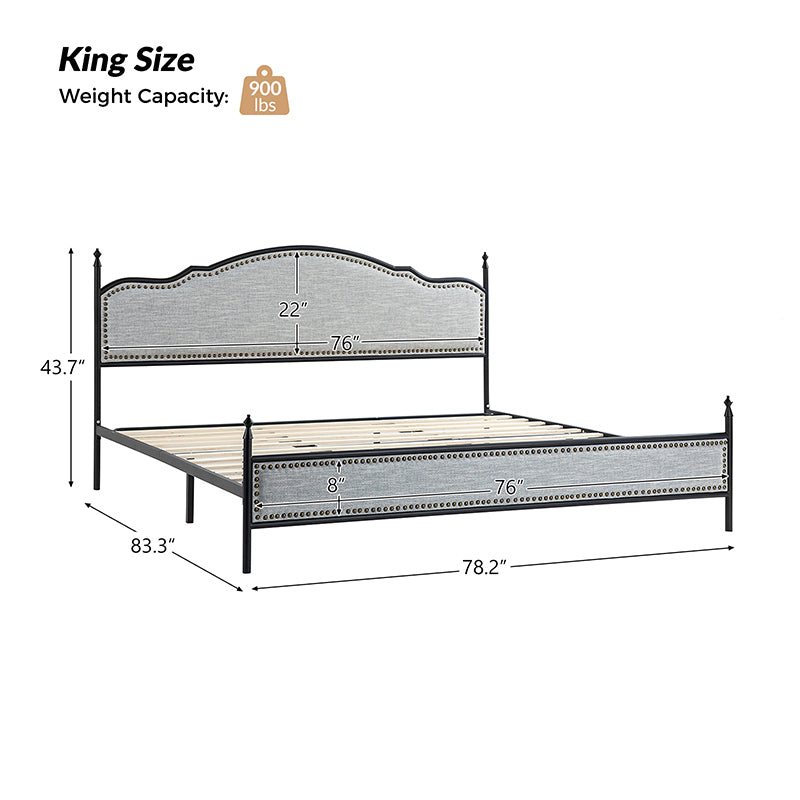 Grabiel 78.2" Bed-King