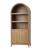 Victoria Modern  Curved Top Bookcase