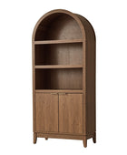 Victoria Modern  Curved Top Bookcase