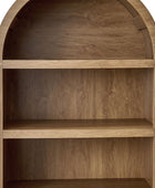 Victoria Modern  Curved Top Bookcase