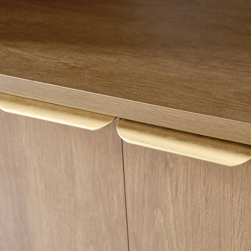 Victoria Modern  Curved Top Bookcase