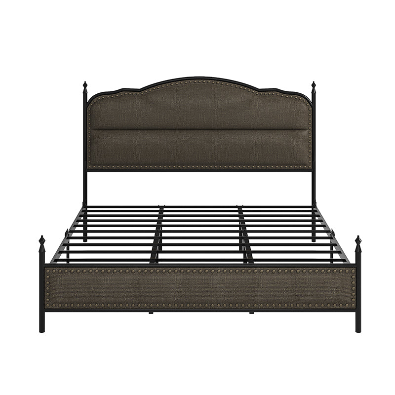 Ernesto 61" Industrial King and Queen Size Bed