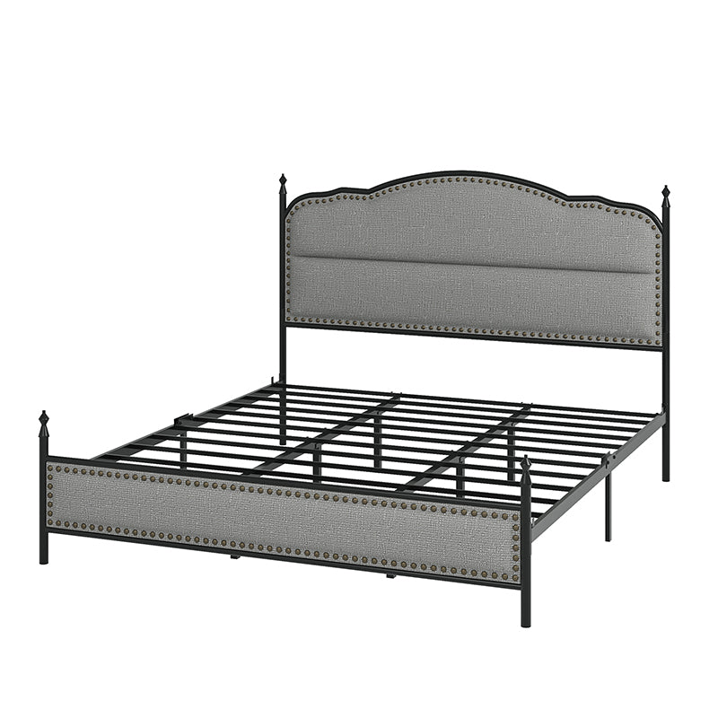 Ernesto 61" Industrial King and Queen Size Bed