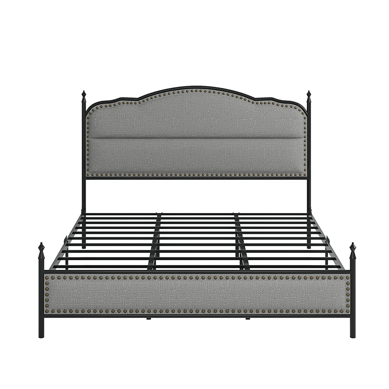 Ernesto 61" Industrial King and Queen Size Bed