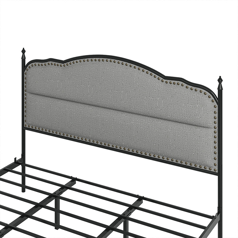 Ernesto 61" Industrial King and Queen Size Bed