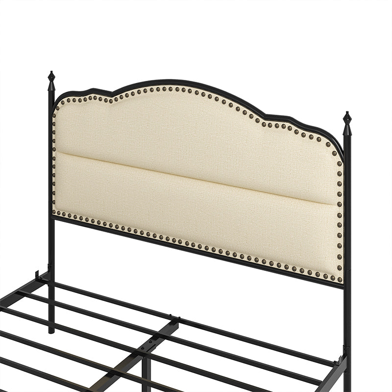 Ernesto 61" Industrial King and Queen Size Bed