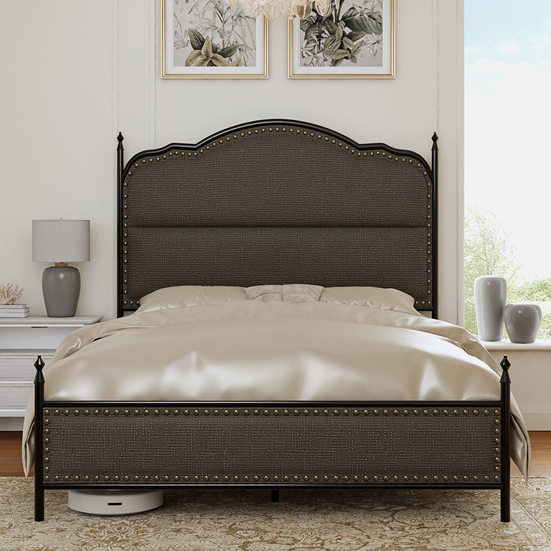 Ernesto 61" Industrial King and Queen Size Bed