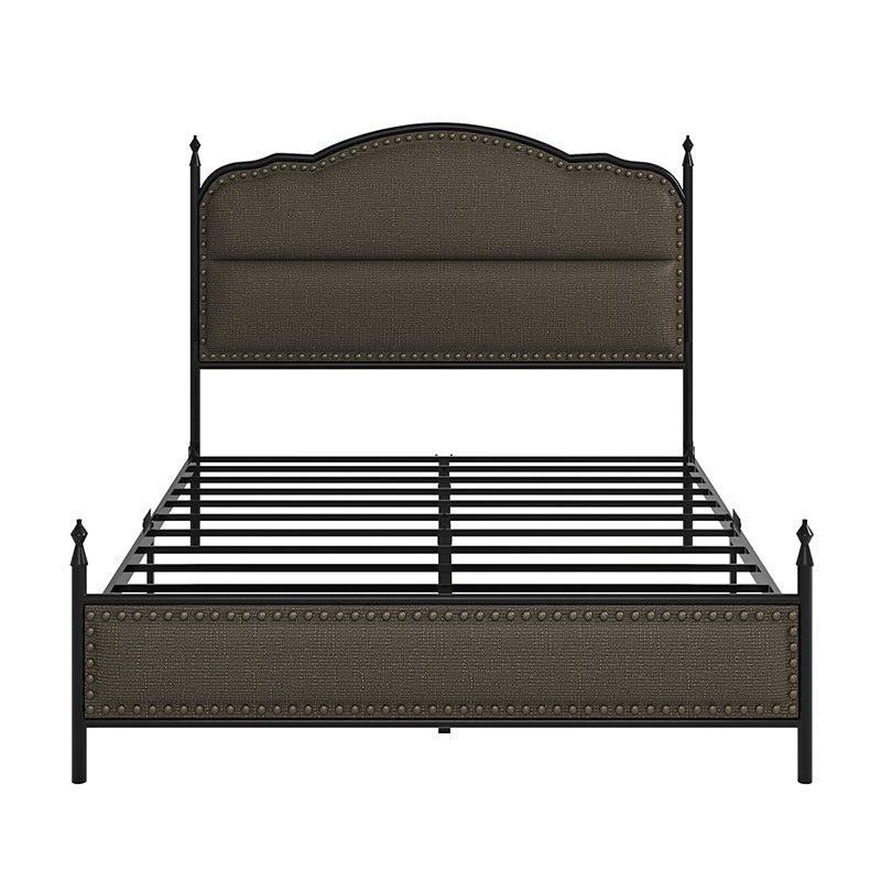 Ernesto 61" Industrial King and Queen Size Bed