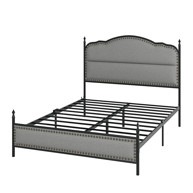 Ernesto 61" Industrial King and Queen Size Bed