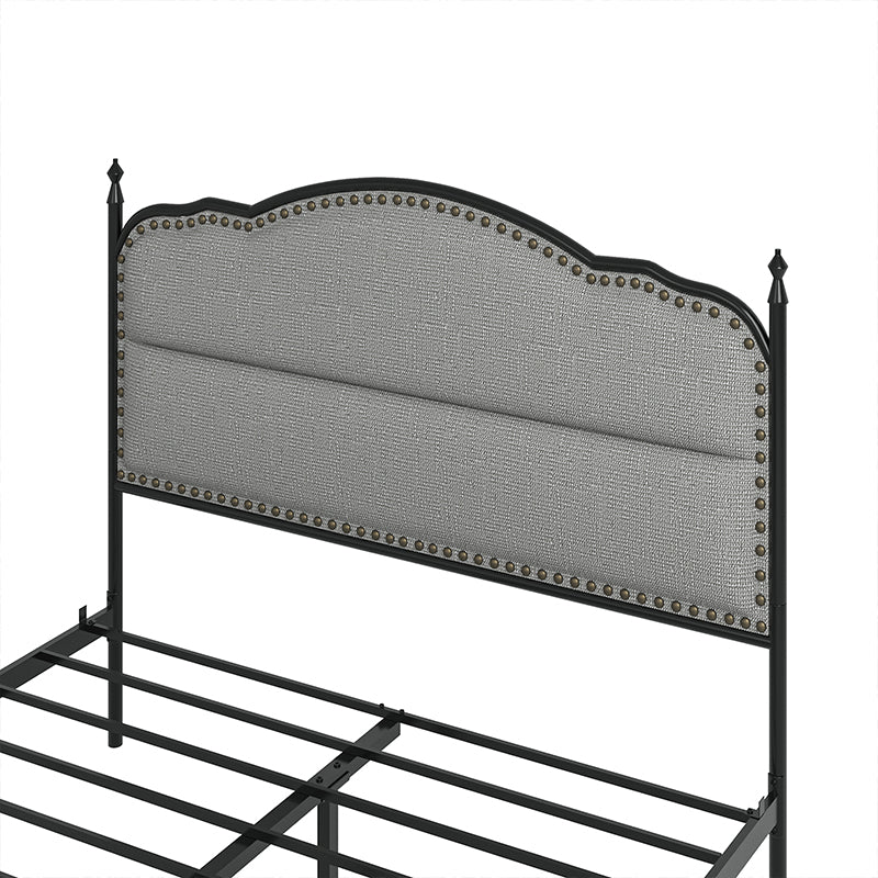 Ernesto 61" Industrial King and Queen Size Bed