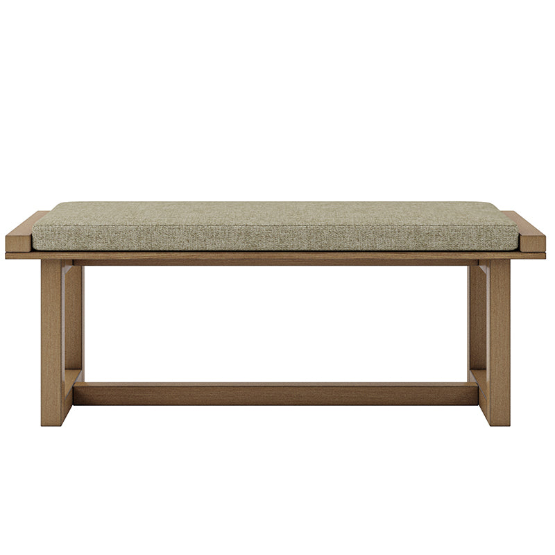 Ema Modern Style Dining Bench with Solid Wood Frame