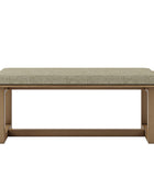 Ema Modern Style Dining Bench with Solid Wood Frame