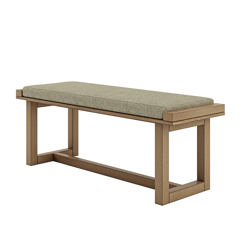 Ema Modern Style Dining Bench with Solid Wood Frame