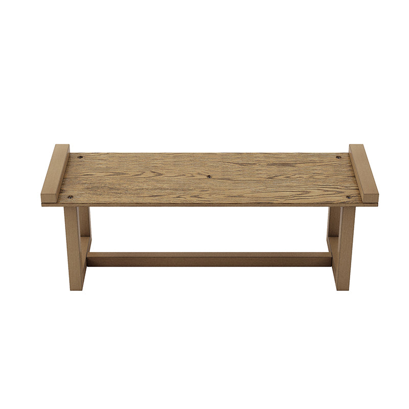 Ema Modern Style Dining Bench with Solid Wood Frame