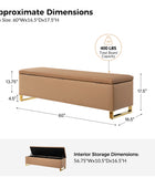 Pablo Storage Bench with Two Small Ottomans