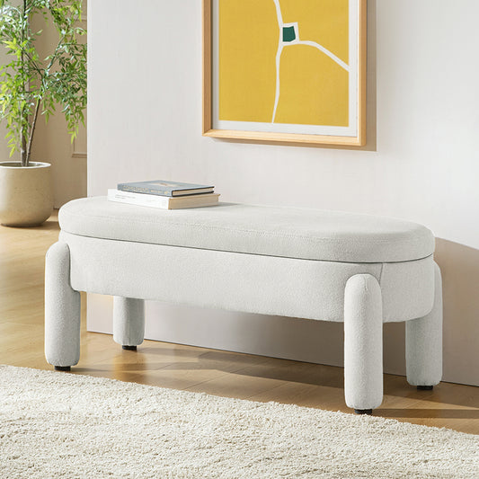 Flavio Storage Bench with Waterproof Fabric