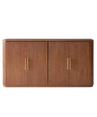 Ivan Fluted Premium Wood Cabinet