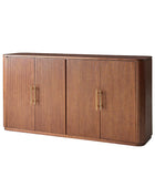 Ivan Fluted Premium Wood Cabinet