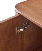 Ivan Fluted Premium Wood Cabinet