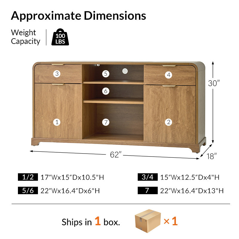 Victoria Modern Storage Cabinets