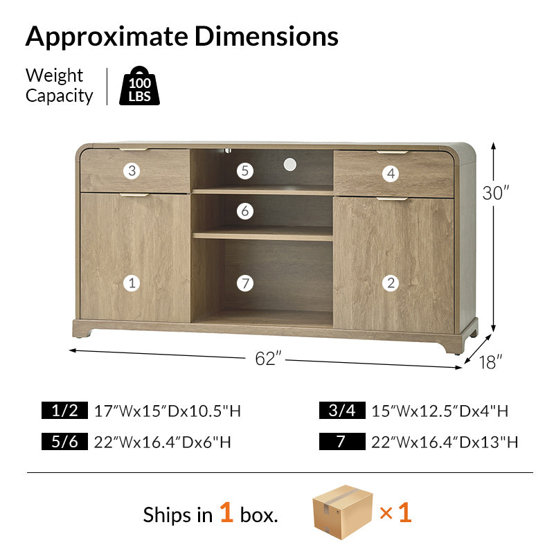 Victoria Modern Storage Cabinets